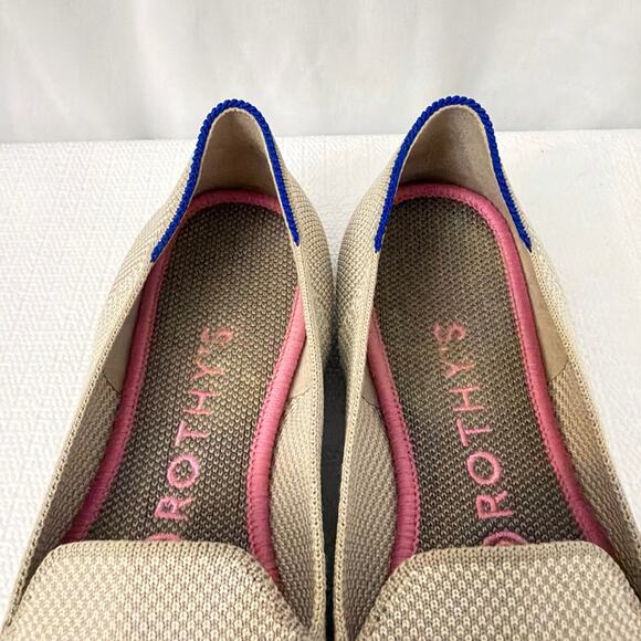Rothy's The Loafer Shoes in Linen Double Stitch Women’s Size 7 - Picture 4 of 10
